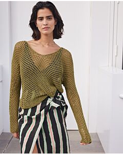 Lana Grossa trui breien van Solo Lino (Filati 65, m13)