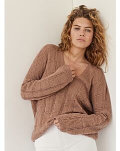 Lana Grossa trui breien van Ecopuno (Classici 25, m17) | C.R. Couture