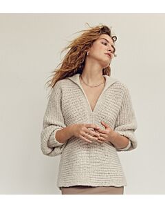 Lana Grossa trui breien van Natural Alpaca Pelo (Classici 25, m18)