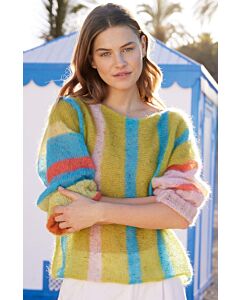 Lana Grossa trui breien van Natural Superkid Tweed (Filati 69, m13)