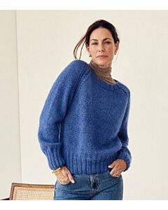 Lana Grossa trui breien van New Classic en Silkhair (Classici 25, m30) | C.R. Couture