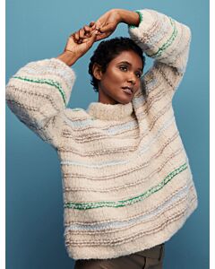 Lana Grossa trui breien van royal alpaca en alpaca air (Filati 68, m17) | C.R. Couture