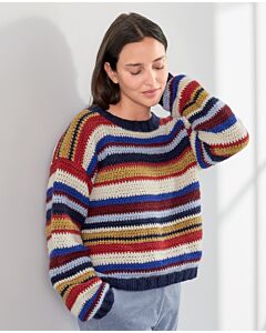 Lana Grossa trui haken van Brigitte no.2 (Filati 66, m57) | C.R. Couture