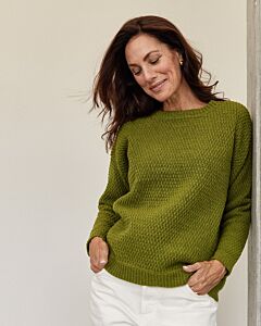 Lana Grossa trui haken van Cashmere 16 fine (Classici 25, m35) | C.R. Couture