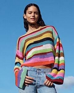 Lana Grossa trui haken van Cotone en Elastico (Haken 6, m22)