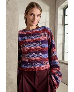 Lana Grossa trui haken van Superkid Seta en Cool Merino (Easy2, m1) | C.R. Couture