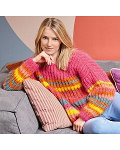 Lana Grossa Brigitte No.3 gratis breipatroon dames trui 