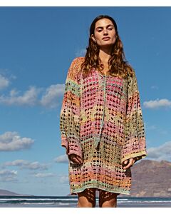 Lana Grossa tuniek haken van Mosaico (Linea Pura 24, m11) | C.R. Couture