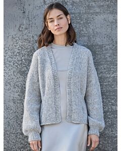 Lana Grossa vest breien van Alpaca Air II (LB 19, m12) | C.R. Couture