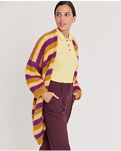 Lana Grossa vest breien van Brigitte no.3 (Filati 66, m32) | C.R. Couture