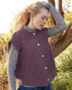 Lana Grossa vest breien van Cool Wool Vintage (ME4, m16)