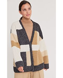 Lana Grossa vest breien van Ecopuno Chunky (Filati 66, m28)