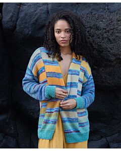 Lana Grossa vest breien van Gomitolo Cotonella G15,m13