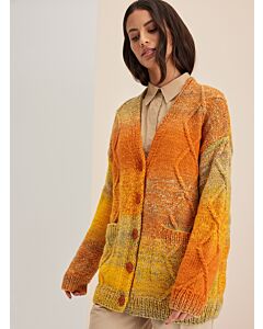 Lana Grossa vest breien van Gomitolo Fusione (Gom14, m25)