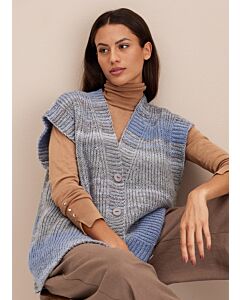 Lana Grossa vest breien van Gomitolo Fusione (Gom 14, m30)