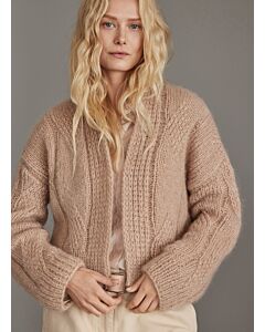 Lana Grossa vest breien van Mohair di Gio NK4,m6