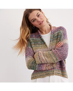 Lana Grossa vest breien van Mosaico (Filati 67, m23) | C.R. Couture