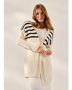 Lana Grossa vest breien van Promessa (Classici 26, m9) | C.R. Couture