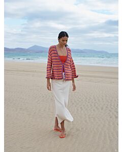 Lana Grossa vest haken van Alta Moda Cotolana (Haken 6, m33)