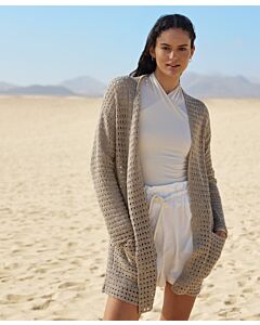 Lana Grossa vest haken van Linissimo (Haken 6, m12) | C.R. Couture