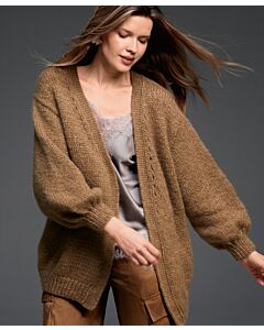 Lana Grossa vest top-down breien van Chapeau uit Nera 3,m5