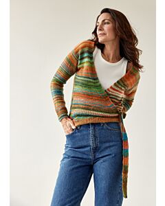 Lana Grossa wikkelvest breien van Colorissimo 2 (Classici 25, m33) | C.R. Couture