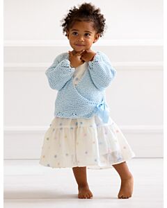 Lana Grossa wikkelvestje voor baby breien van Soft Cotton (IE5,M25)