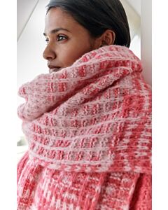 Lana Grossa XXL sjaal breien van Smoothy en Alpaca Air (AB12, m33)