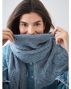 Lana Grossa zomerse sjaal breien van Setasuri (Doek&co 6, m2)