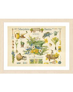 Lanarte borduurpakket lente in de tuin van Marjolein Bastin borduren pn-0007964