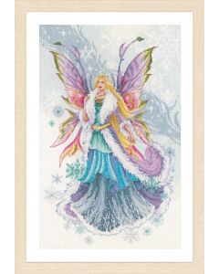 Lanarte borduurpakket winterelf borduren op linnen pn-0178653