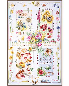 Lanarte Limited Edition 4 seizoenen borduurwerk van Marjolein Bastin