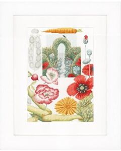 Borduurpakket  groententuin van lanarte  marjolein bastin pn-0149992
