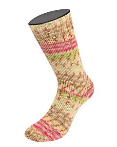 Lana Grossa Meilenweit Arte kl.9959 8-draads sokkenwol (wit/beige/grijs/blauw/geel/roze)