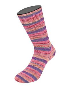 Lana Grossa Landlust Die Sockenwolle kl.421 (geel/groen/paars)