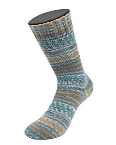 Lana Grossa Landlust Die Sockenwolle kl.616 (grijs/roze/bruin/blauw)