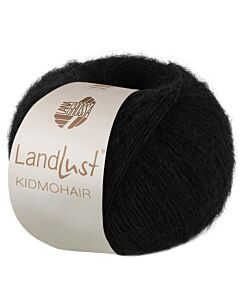 Lana Grossa Landlust Kidmohair kl.20 zwart