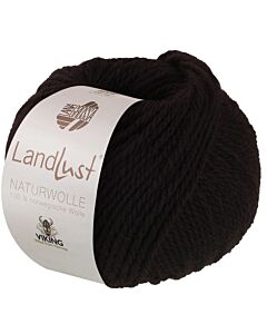 Lana Grosa Landlust Naturwolle kleur 12 (donkerbruin)
