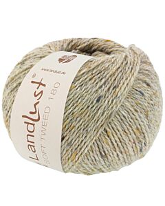 Lana Grossa Landlust Soft Tweed 180 kleur 102 (beige/tweed)