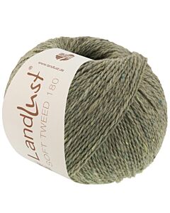 Lana Grossa Landlust Soft Tweed 180 kleur 116 mosgroen