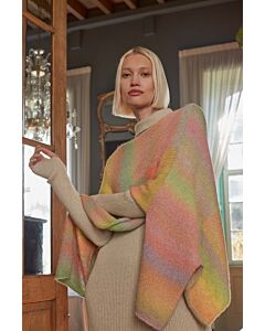 Lang Yarns dames poncho breien van Harmony (P75, M8)