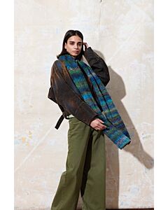 Lang Yarns lange sjaal breien van Magnolia (P74, M11)