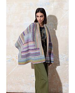 Lang Yarns Schouderdoek breien van Magnolia (P74, M9)