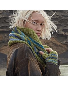 Lang Yarns loop breien van Donegal Tweed+ (Punto 77, m3)