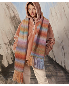 Lang Yarns sjaal breien van Orion (Punto 61, m3)
