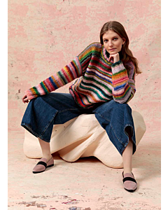 Lang Yarns trui breien van Cloud uit Punto 31, m2