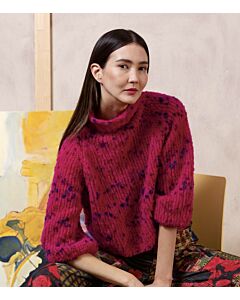 Lang Yarns trui breien van Phoenix Tweed (Punto 65, m5)