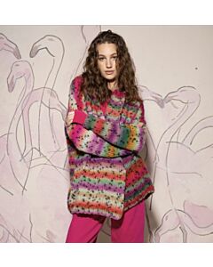 Lang Yarns vest breien van Cloud Tweed (Punto 73, m12) | C.R. Couture