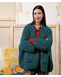 Lang Yarns vest breien van Phoenix Tweed (Punto 65, m6)