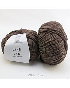 Lang Yarns Yak wol kl.68 bruin